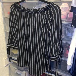 Off the shoulders top